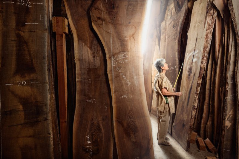 Mira Nakashima, Designer and Woodworker, George Nakashima Woodworking, New Hope, PA