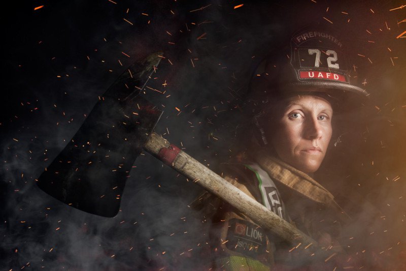 Mindy Gabriel, firefighter, Upper Arlington, Ohio